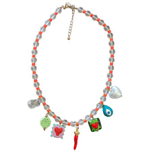 Load image into Gallery viewer, Zoda - Beaded Charm Necklace
