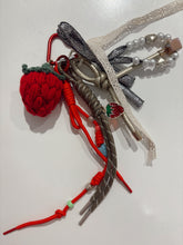 Load image into Gallery viewer, SHEERA - Crochet Keychain Lace Strawberry
