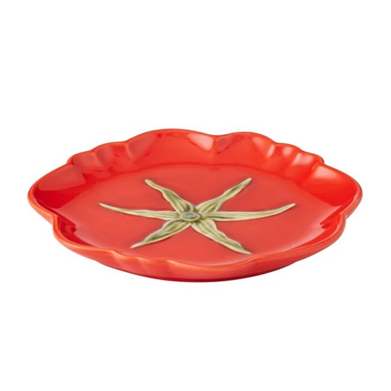 POMODORO CERAMIC PLATE - 15CM - RED