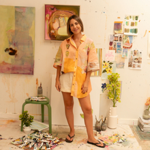 Load image into Gallery viewer, Wandering Folk - ANNIE EVERINGHAM OVER SWIM SHIRT - PASTEL SEA
