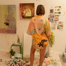 Load image into Gallery viewer, Wandering Folk - ANNIE EVERINGHAM OVER SWIM SHIRT - PASTEL SEA
