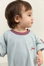 Load image into Gallery viewer, JUNI - Riley T-shirt Romper - Stone Blue
