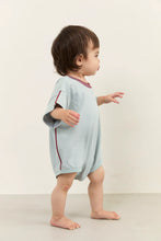 Load image into Gallery viewer, JUNI - Riley T-shirt Romper - Stone Blue
