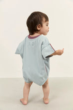 Load image into Gallery viewer, JUNI - Riley T-shirt Romper - Stone Blue
