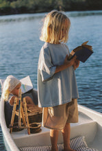 Load image into Gallery viewer, JUNI - Theo Tee - Stone Blue
