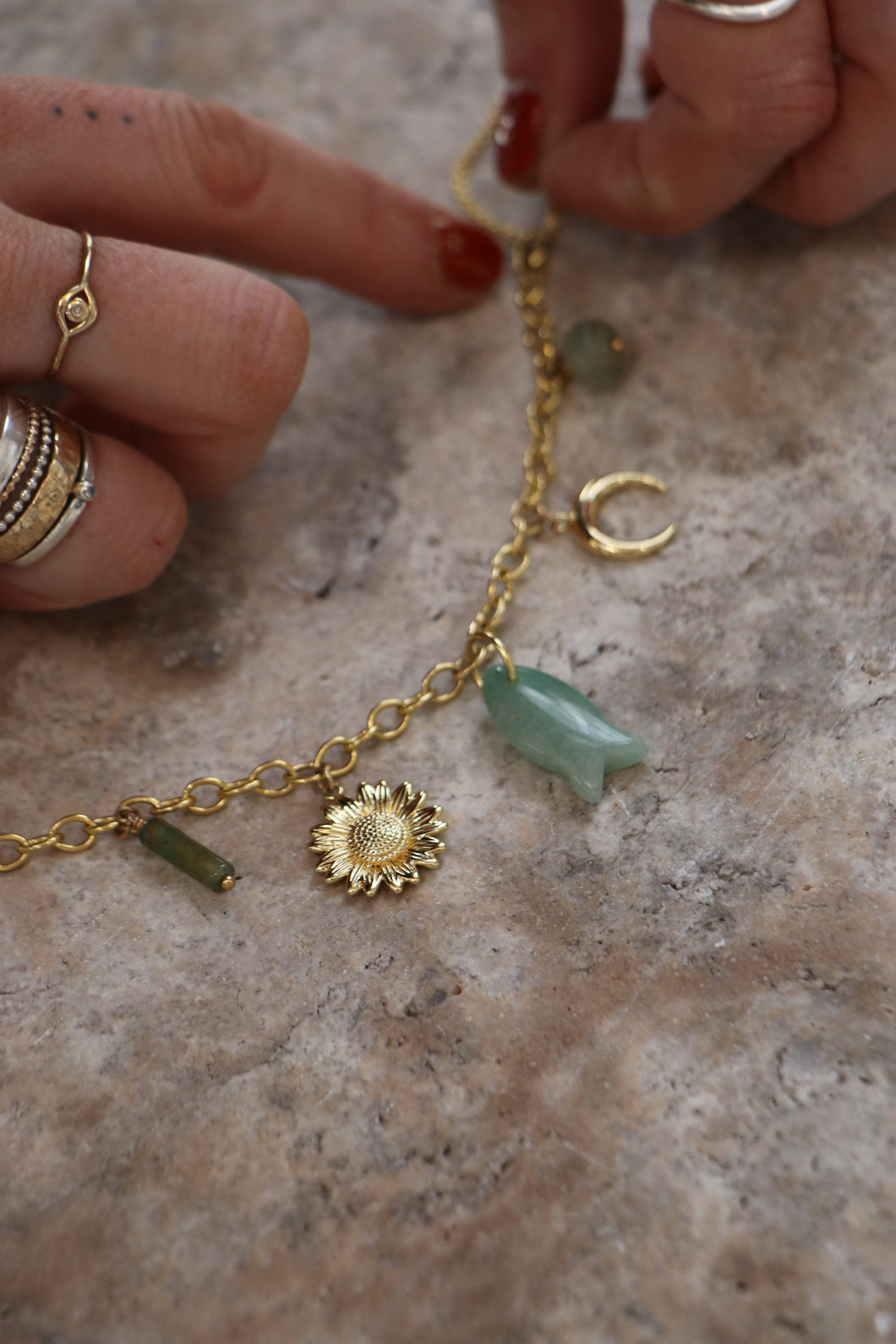 Kristy-Lee X With Love - Verde Necklace
