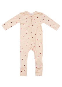 Pearson & Pearson - Jesse Romper Piggy Pink Love Bug