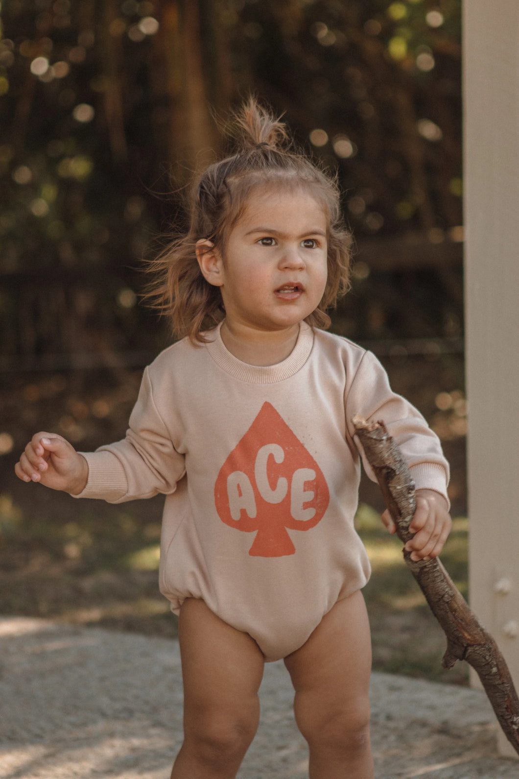 Olive & The Captain - Ace of Spades Sweater Romper