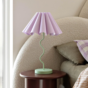 Paola & Joy - Cora Table Lamp Lilac / Pastel Green