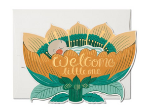 Card - Foil Die Cut - Baby Blossom (Welcome Little One)