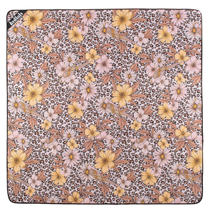 Kollab - Leopard Floral Picnic Mat