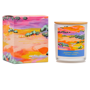 Frankie Gusti - Artist Series Candle | Blackberry + Cypress | Rishelle Kent