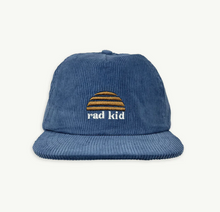 Load image into Gallery viewer, Banabae - Rad Kid Cord Cap - Denim Blue
