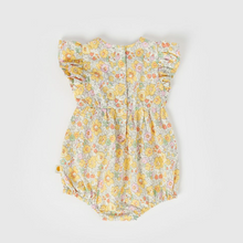 Load image into Gallery viewer, Goldie + Ace - Lani Cotton Romper - Betsy Yellow
