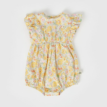 Load image into Gallery viewer, Goldie + Ace - Lani Cotton Romper - Betsy Yellow
