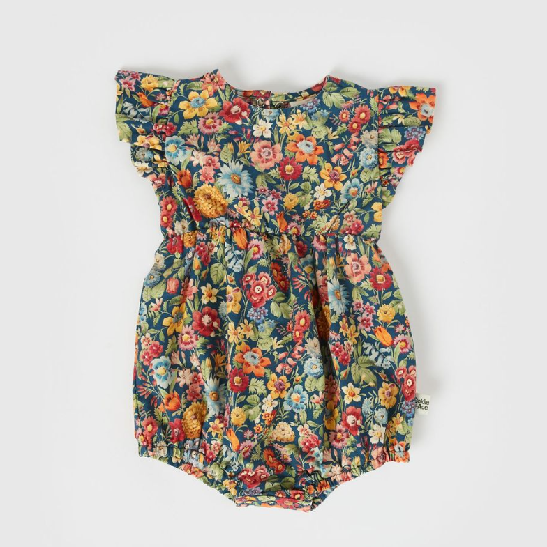 Goldie + Ace - Lani Cotton Romper - Heirloom