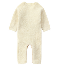 Load image into Gallery viewer, Susukoshi - Boucle Baby Kimono Overall Suit - Milk
