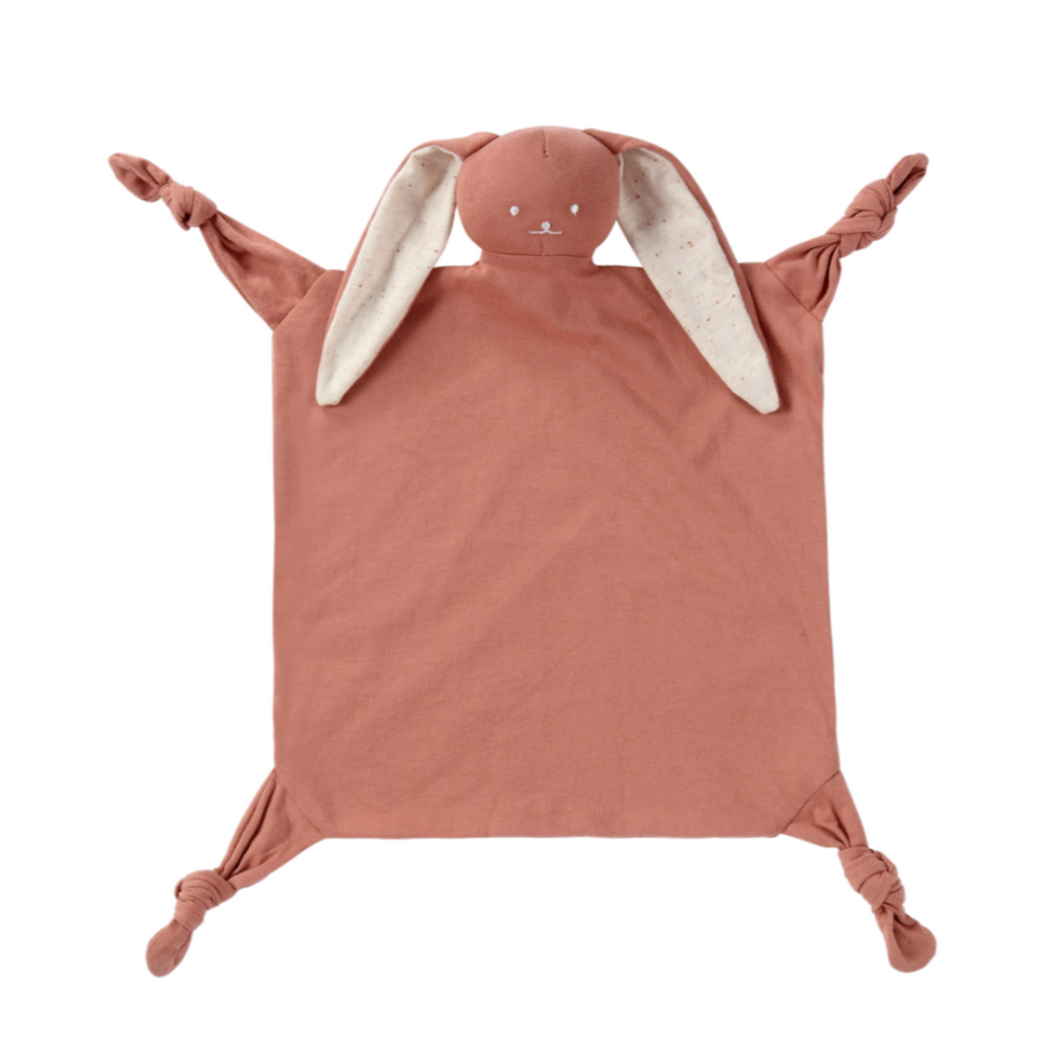 Susukoshi - ORGANIC BUNNY Cuddle Blanket - Terracotta