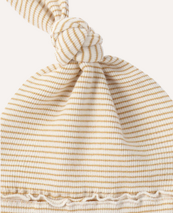 Susukoshi - Organic knotted Hat - Honey