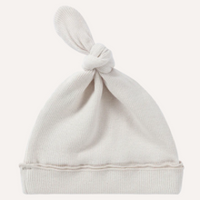 Load image into Gallery viewer, Susukoshi - Organic Knotted Hat - Salt
