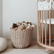 Load image into Gallery viewer, Olli Ella - Rattan Tulip Basket
