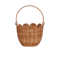 Load image into Gallery viewer, Olli Ella - Rattan Tulip Carry Basket
