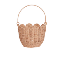 Load image into Gallery viewer, Olli Ella - Rattan Tulip Carry Basket
