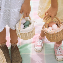 Load image into Gallery viewer, Olli Ella - Rattan Berry Basket with Lining - Pansy
