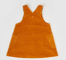 Load image into Gallery viewer, Goldie + Ace - Polly Corduroy Pinafore Dress - Golden
