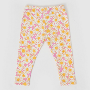 Goldie + Ace - Daisy Meadow Leggings - Fairy Floss Golden