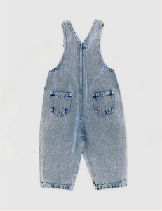 Goldie + Ace - Austin Vintage Washed Overalls - Light Denim