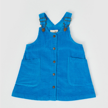 Load image into Gallery viewer, Goldie + Ace - Polly Corduroy Pinafore Dress - Lake
