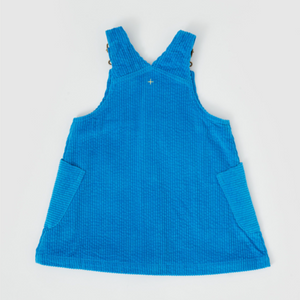 Goldie + Ace - Polly Corduroy Pinafore Dress - Lake