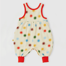 Load image into Gallery viewer, Goldie + Ace - Sunny Days Balloon Overall Romper - Cream
