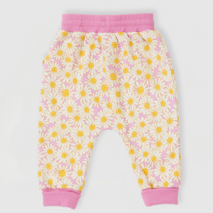 Goldie + Ace - Daisy Meadow Terry Sweatpants - Fair Floss Golden