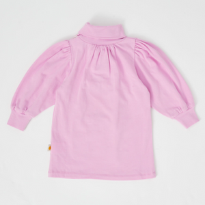 Goldie + Ace - Sofia Embroidered Puff Sleeve Skivvy - Fairy Floss