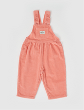 Load image into Gallery viewer, Goldie + Ace - Sammy Corduroy Overalls - Tulip
