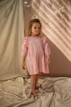 Load image into Gallery viewer, Bella + Lace - Agatha Dress - Pink Lady Apple
