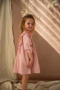 Bella + Lace - Agatha Dress - Pink Lady Apple