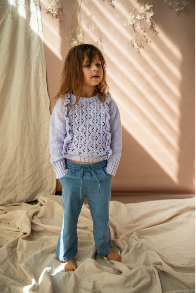 Bella + Lace Waratah Jumper - Wisteria