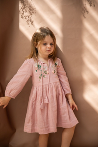 Bella + Lace - Nadia Dress - Pink Lady Apple