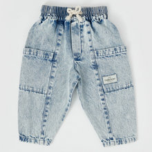 Load image into Gallery viewer, Goldie + Ace - Kit Denim Pocket Pant - Light Denim
