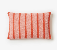 Load image into Gallery viewer, Bonnie &amp; Neil - Boucle Thin Stripe Pink 60x40cm Cushion
