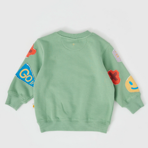 Goldie + Ace - Adam Patch Sweater