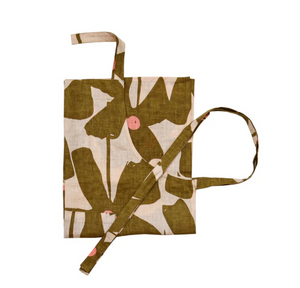 Mosey Me - Olive Poppy Apron