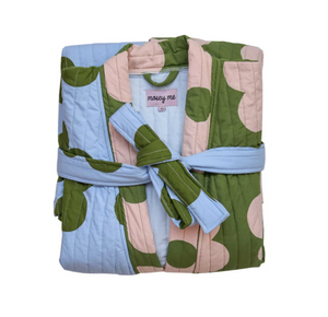 Mosey Me - Flower Bed Quilted Robe