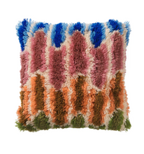 Load image into Gallery viewer, Sage x Clare - Aloki Shag Cushion - Rosewater
