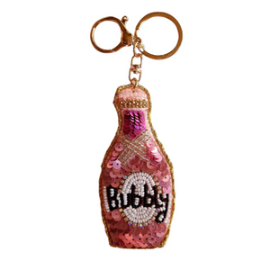 Bubbly Beaded Keychain