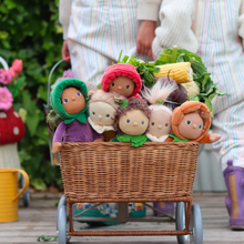 Load image into Gallery viewer, Olli Ella - DINKY DINKUMS HAPPY HARVEST Ellis Eggplant
