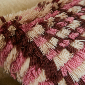 Sage x Clare - Saanvi Tufted Cushion - Desert Feather Insert